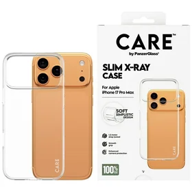 CARE by PanzerGlass Modes X-Ray Mīksts Pamata viedtālruņa apvalks iPhone 17 Pro Max - Caurspīdīgs