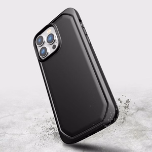 X-Doria Raptic Slim vāciņš ierīcei iPhone 14 Pro Max, bioloģiski noārdāms, melns