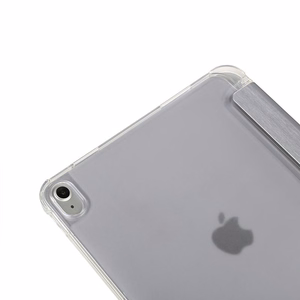 Tucano Satin atverams vāciņš ierīcei iPad 11" (2025) / iPad 10.9" (2022), sudraba krāsā