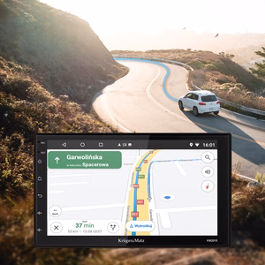 Automašīnas radio Kruger&Matz KM2010 ar CarPlay/Android Auto
