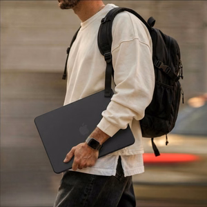 Tech-Protect SmartShell maciņš priekš MacBook Neo 13" 2026 - melns