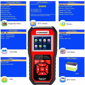 Konnwei KW850 OBD2 diagnostikas skeneris