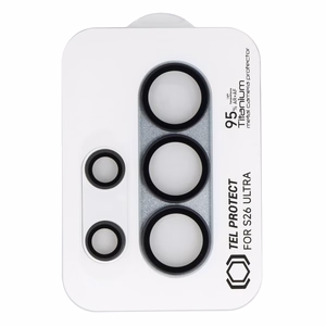 Rūdīts stikls Tel Protect 95% AR+AF Full Metal Camera Protector uz kameras priekš Samsung Galaxy S26 Ultra gaiši zils (kameras sala)