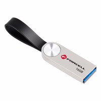 FORCELL F-DATA USB zibatmiņa Metal 16GB USB3.2 Gen 1 (USB A) sudrabaina