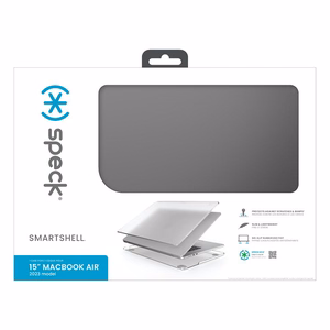 Speck SmartShell vāciņš ierīcei MacBook Air 15" (M5 / M4 / M3 / M2, 2026–2023), Obsidian