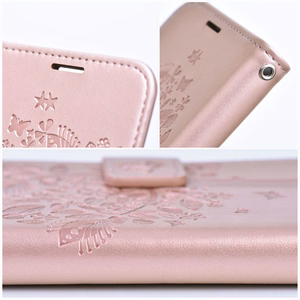 MEZZO Grāmatu futrālis priekš SAMSUNG A37 5G tree rose gold