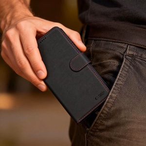 Tech-Protect Maks Maciņš for Samsung Galaxy S26 - melns and sarkans