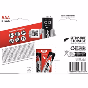 BATERIJA ENERGIZER MAX AAA LR03 /8 eco