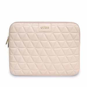 Guess stepēts apvalks 13" klēpjdatoram - rozā
