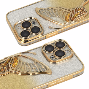 Tel Protect Butterfly ūdens viedtālruņa apvalks Iphone 13 Pro zelta