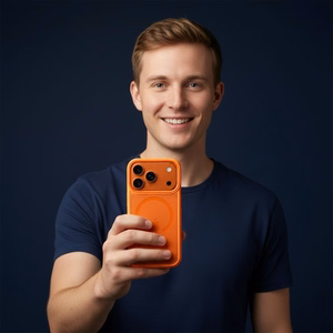 ROAR maciņš MAG BUMPER, saderīgs ar MagSafe, IPHONE 16, oranžs