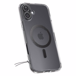 Spigen Ultra Hybrid MagSafe Carbon Fiber apvalks iPhone 16 – tumši pelēka