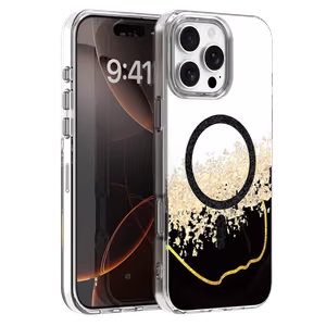 Epoxy Mag maciņš iPhone 16 Pro 6,3" melns