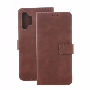 Smart Velvet grāmatiņas tipa maciņš Motorola Moto G24 / G04, brūns