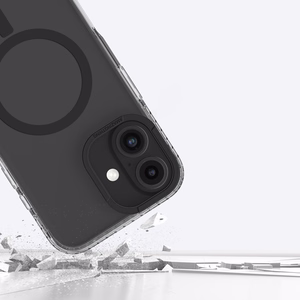 AmazingThing Titan Pro Mag viedtālruņa apvalks ar magnētisko gredzenu iPhone 16 - melns