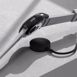Ringke Slim 2 daļu viedtālruņa apvalks Samsung Galaxy Watch 6 Classic 43mm - melns un caurspīdīgs