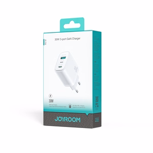 Joyroom JR-TG6 GaN 30W sienas lādētājs balts