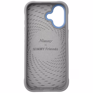 Nimmy Big Eyed Pet 2.0 kaķa viedtālruņa apvalks iPhone 17 - pelēks
