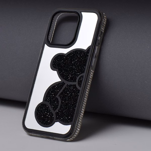 TEDDY BEAR viedtālruņa apvalks IPHONE 14 melns