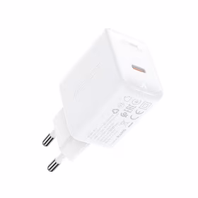 Acefast GaN USB Type-C 30W lādētājs, PD, QC 3.0, AFC, FCP, balts (A21 white)