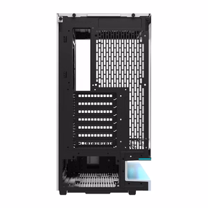 DarkFlash F1 ATX datora korpuss ar 6 ventilatoriem, balts