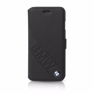 BMW firmas ādas grāmatas tipa vāciņš Sony Z5 - melns