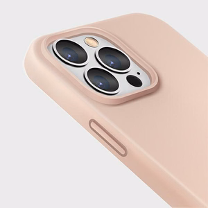 Uniq Lino viedtālruņa apvalks iPhone 13 Pro / iPhone 13 - rozā