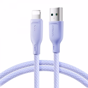 USB kabelis Joyroom SA34-AL3 violets Lightning 100cm