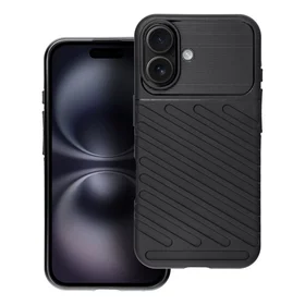 THUNDER viedtālruņa apvalks IPHONE 16 melns