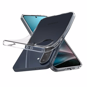 Spigen Liquid Crystal viedtālruņa apvalks Samsung Galaxy A36 5G - caurspīdīgs
