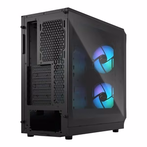Fractal Design Focus 2 RGB melns TG korpuss