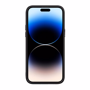 Tel Protect magnētiskais caurspīdīgais viedtālruņa apvalks Iphone 13 Pro melns