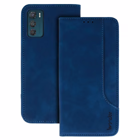 Wonder Prime viedtālruņa apvalks Motorola Moto G42 tumši zils