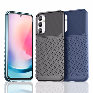 Pastiprinātais Samsung M34 Thunder apvalks - melns