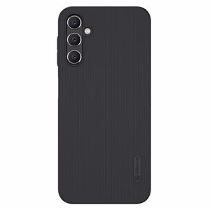 Nillkin Super Frosted Shield viedtālruņa apvalks Samsung Galaxy A14 5G / Galaxy A14 - melns