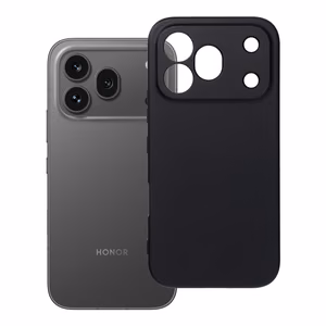 Maciņš priekš Honor 600 PRO silikona melns