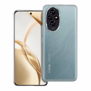 Viedtālruņa apvalks 2 mm HONOR 200 SMART (kameras aizsardzība) caurspīdīgs