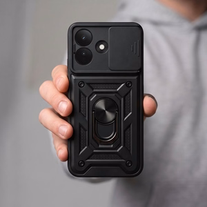 Tech-Protect CamShield Pro vāciņš modelim Xiaomi Redmi Note 17 Pro 5G – melns