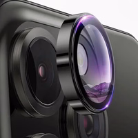 Aizsargstikls Tel Protect 3D Lens uz kameras Iphone 14 Pro/14 Pro Max caurspīdīgs (3 objektīvi)