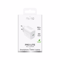 Puro PROLITE 30W sienas lādētājs USB-C - balts