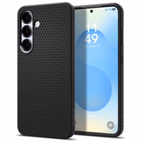 Spigen Liquid Air Viedtālruņa apvalks Samsung Galaxy S25 - matēta melna