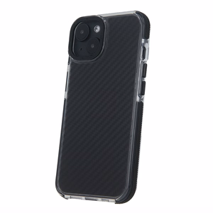 Acrylic Carbon maciņš for iPhone 16e / 17e melns