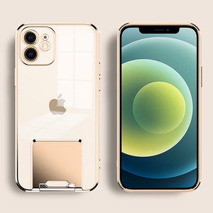 Tel Protect luksusa viedtālruņa apvalks ar statīvu Iphone 13 Pro violets