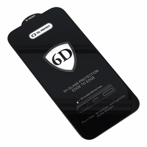 Tel Protect Pilna līme 6D rūdītais stikls Xiaomi Redmi Note 12 4G/5G Melns