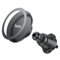 Automašīnas tālruņa turētājs Hoco H12 (gaisa ventilācijas atveres), melns