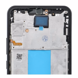 REWA OLED LCD displejs ar rāmi SAMSUNG A34 5G, melns