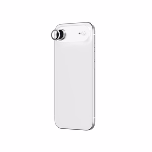 AmazingThing Lens стекло для iPhone 17 Air с серебряной алюминиевой рамкой