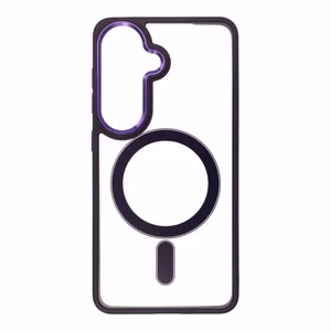COLOR EDGE MAG COVER magnētiskais viedtālruņa apvalks, savietojams ar MagSafe, paredzēts SAMSUNG S26 Pro, tumši violets