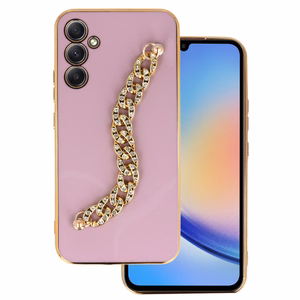 Viedtālruņa apvalks Samsung Galaxy A34 5G dizains 4 rozā