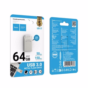 HOCO USB zibatmiņa USB A + USB C UD17 64GB USB3.0